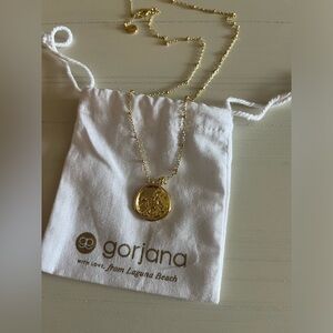 Gorjana Compass Coin Necklace